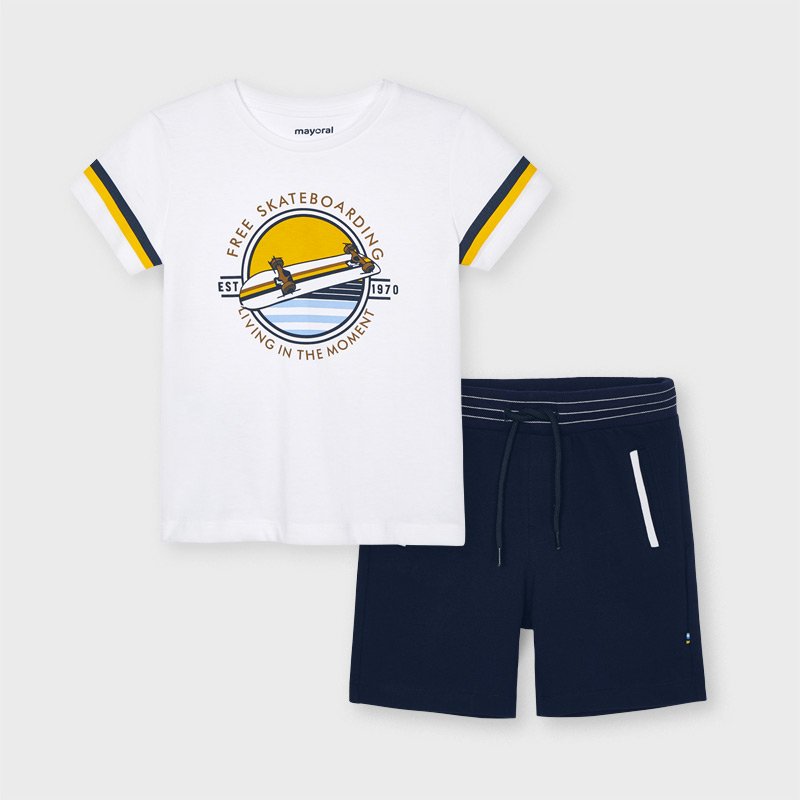 Mayoral Komplet z dzianiny skateboarding dla chłopca 3644 col.53 Mayoral - 1