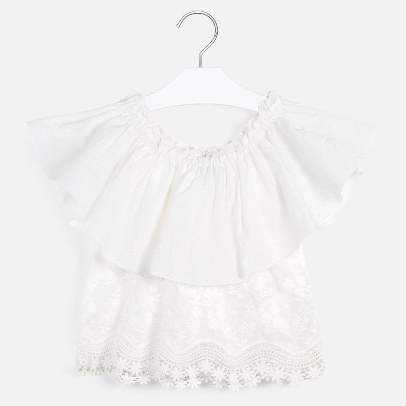 Mayoral Bluzka z falbanką 6165 col.43 Mayoral - 1