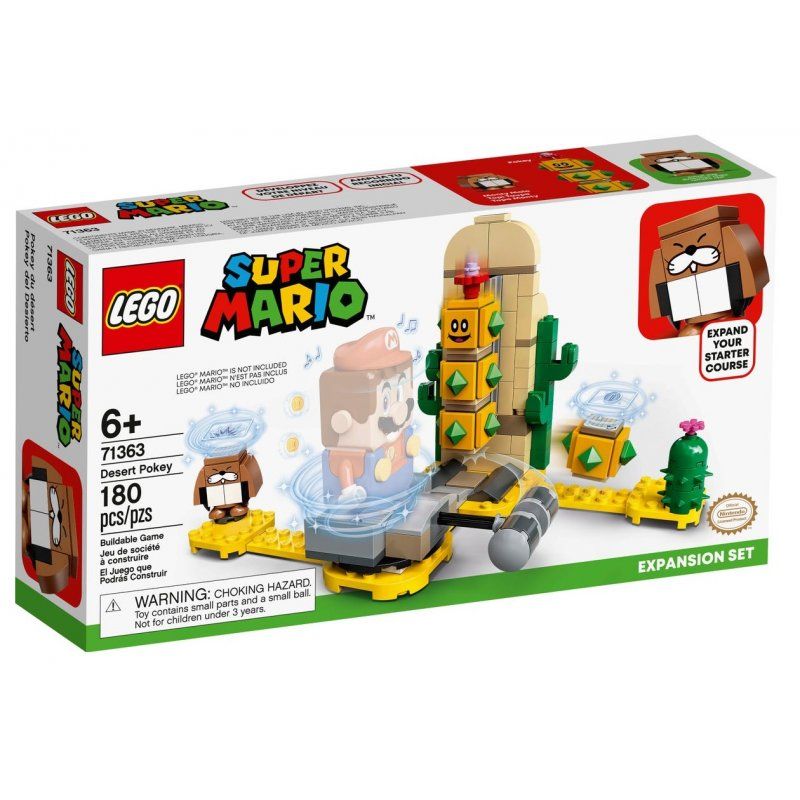LEGO Super Mario Pustynny Pokey — zestaw rozszerzający 71363 LEGO - 1