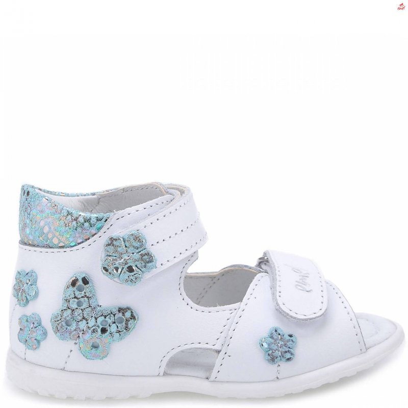 Emel buty sandały białe lakierowane E2207 Emel - 2