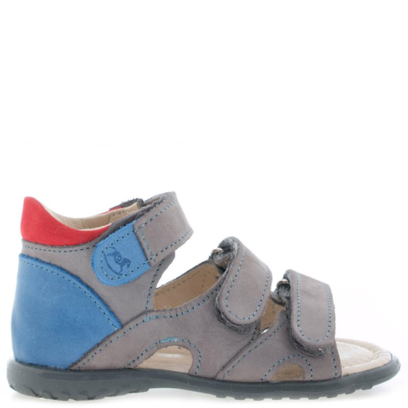 Emel buty sandały szaro-niebieskie E2386-23 Emel - 1