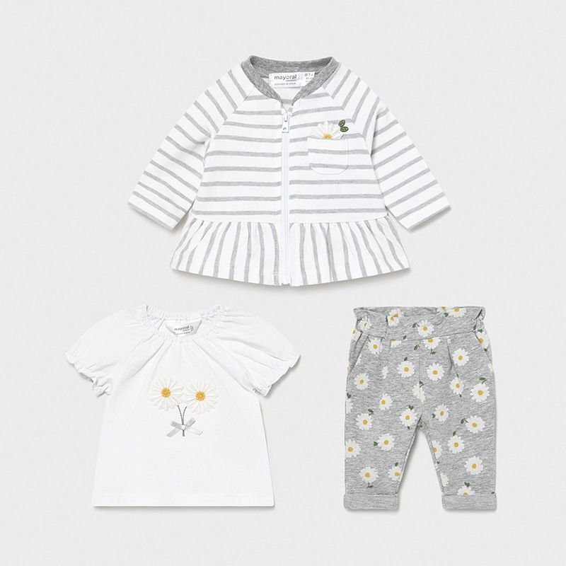 Mayoral Dres z koszulką dla noworodka dziewczynki 1816 col.11 Mayoral - 1