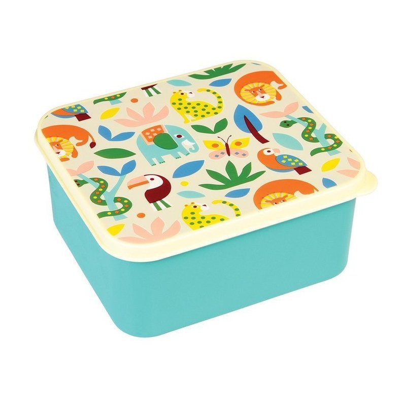 REX LONDON 4x Lunchbox dzikie zwierzęta 4 szt Rex London - 1