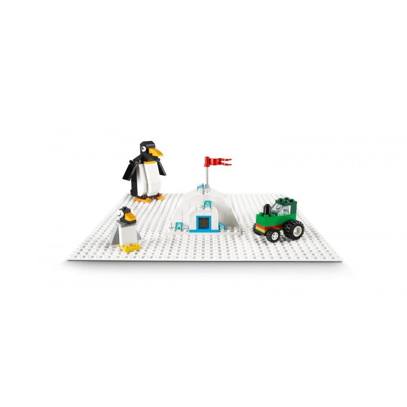 LEGO Classic biała płytka konstrukcyjna 11010 LEGO - 1