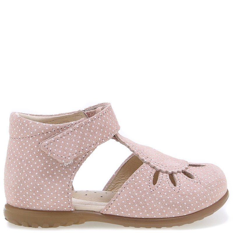 Ostatnie sztuki. Emel buty sandały w kropki E2436A-10 Emel - 1