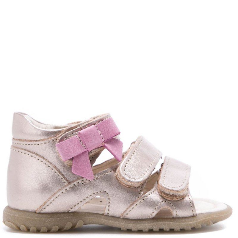 Ostatnie sztuki. Emel buty sandały złote E2090A-2 Emel - 1