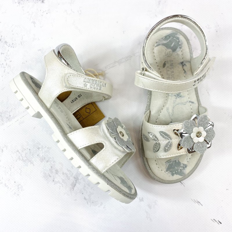 AMERICAN CLUB buty sandały XD 07/21 białe American Club - 1