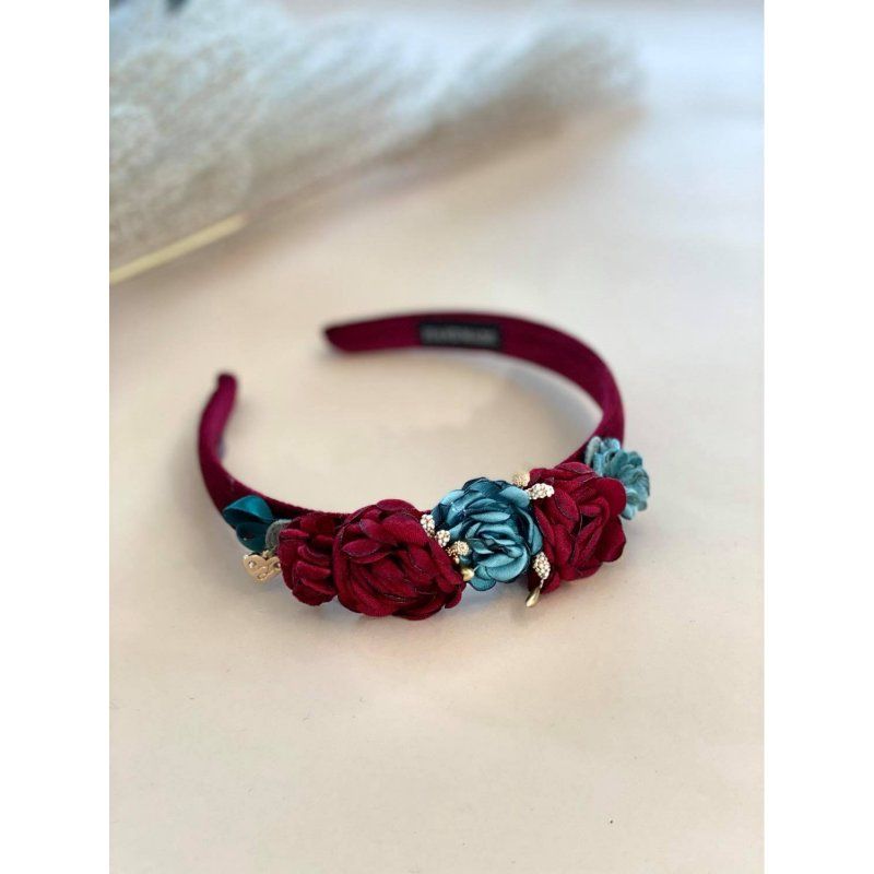 JAMIKS Opaska ozdobna LIVI bordo Jamiks - 1