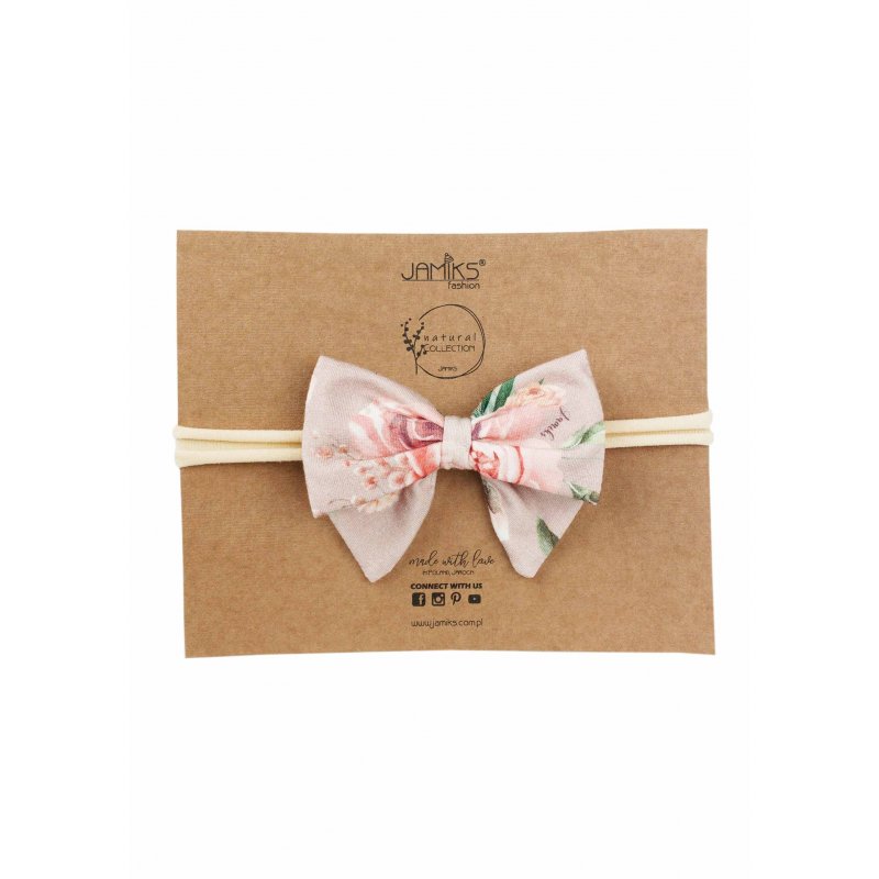 JAMIKS Opaska BETHA Morelowa Róża Jamiks - 1