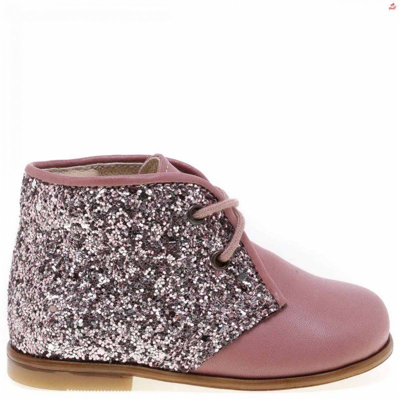 Emel buty dziewczęce brudny róż z broktem E2195D-3 Emel - 1