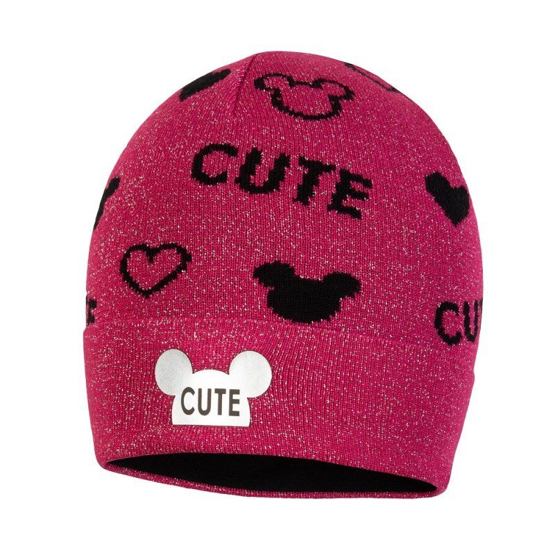 BROEL Czapka dziewczęca GISELLE Fuksja Broel - 1