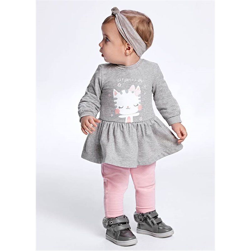 Mayoral Sukienka ECOFRIENDS dla niemowlęcia dziewczynki 2929 col.11 Mayoral - 1