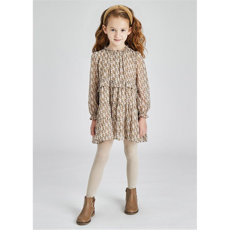 Mayoral Sukienka z nadrukiem dla dziewczynki 4928 col.25 Mayoral - 1