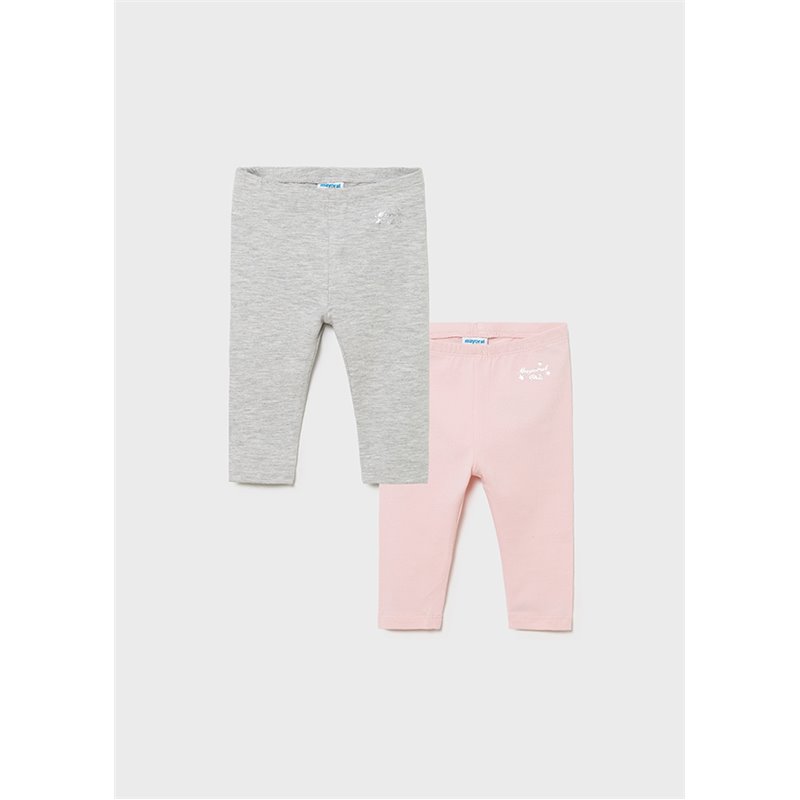 Mayoral Zestaw 2 par leginsów ECOFRIENDS dla niemowlęcia dziewczynki 702 col.11