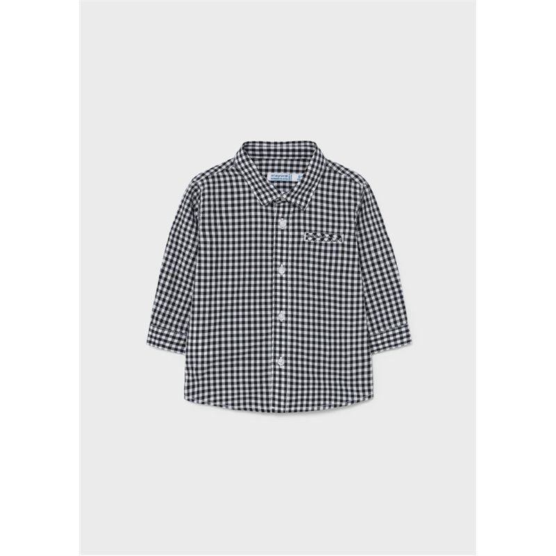 Mayoral Koszula ECOFRIENDS w kratę dla niemowlęcia chłopca 2145 col.58 Mayoral - 1