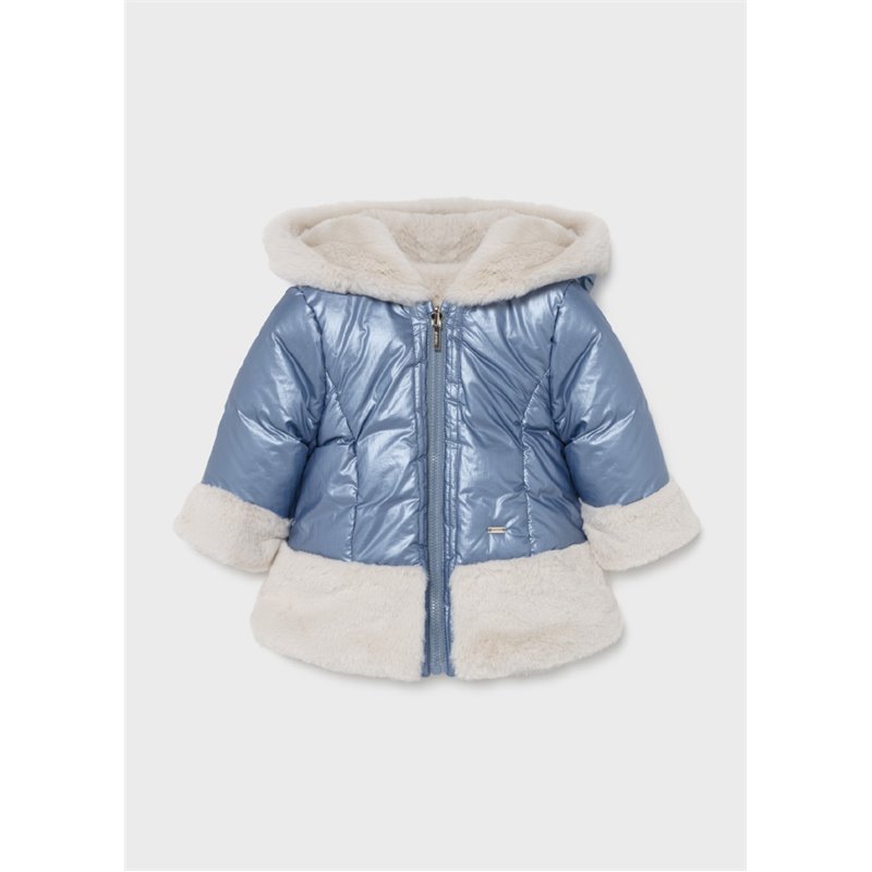 Mayoral Kurtka ECOFRIENDS dwustronna dla niemowlęcia dziewczynki 2439 col.78 Mayoral - 1