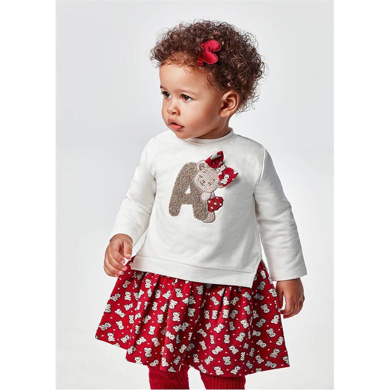 Mayoral Sukienka dla niemowlęcia dziewczynki 2925 col.41 Mayoral - 1