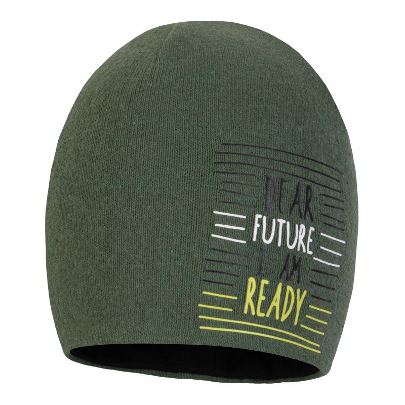 BROEL Czapka dla chłopca GIBI Khaki Broel - 1