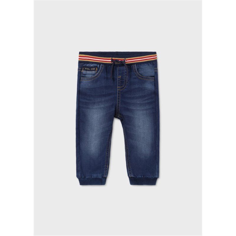 Mayoral Spodnie ECOFRIENDS jogger jeansowe dla niemowlęcia chłopca 2534 col.76 Mayoral - 1