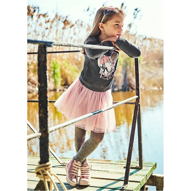 Mayoral Komplet ze spódnicą dla dziewczynk 4943 col.49 Mayoral - 1