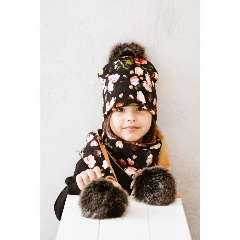 BEXA Czapka ROSE BLACK Bexa - 1