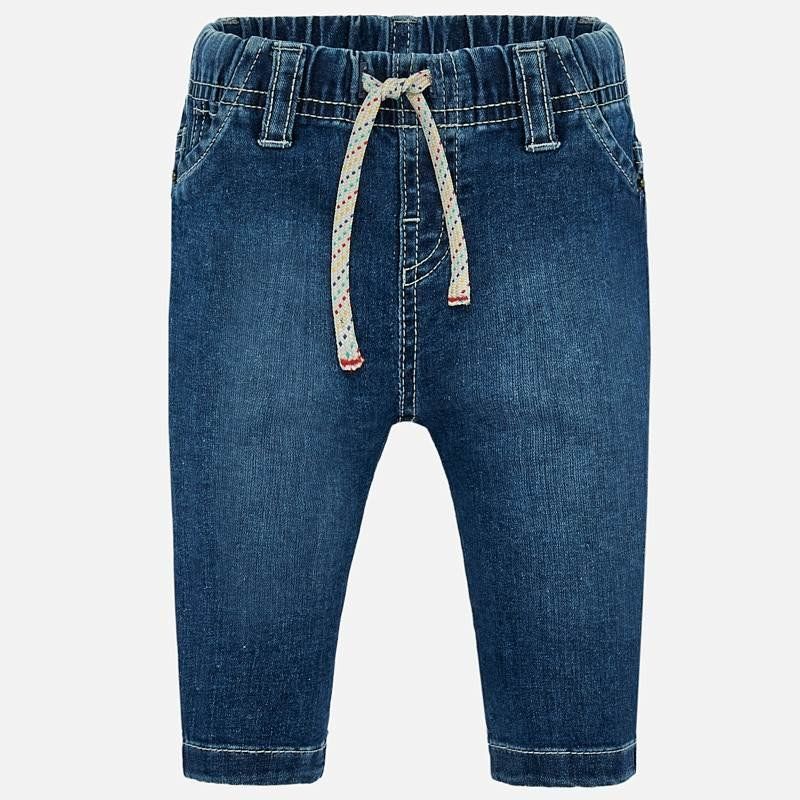 Mayoral Spodnie ECOFRIENDS jogger jeansowe dla niemowlęcia chłopca 596 col.5 Mayoral - 3