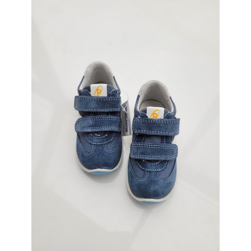 Primigi sneakersy trzewiki sportowe zamszowe granatowe 1858033 Primigi - 1