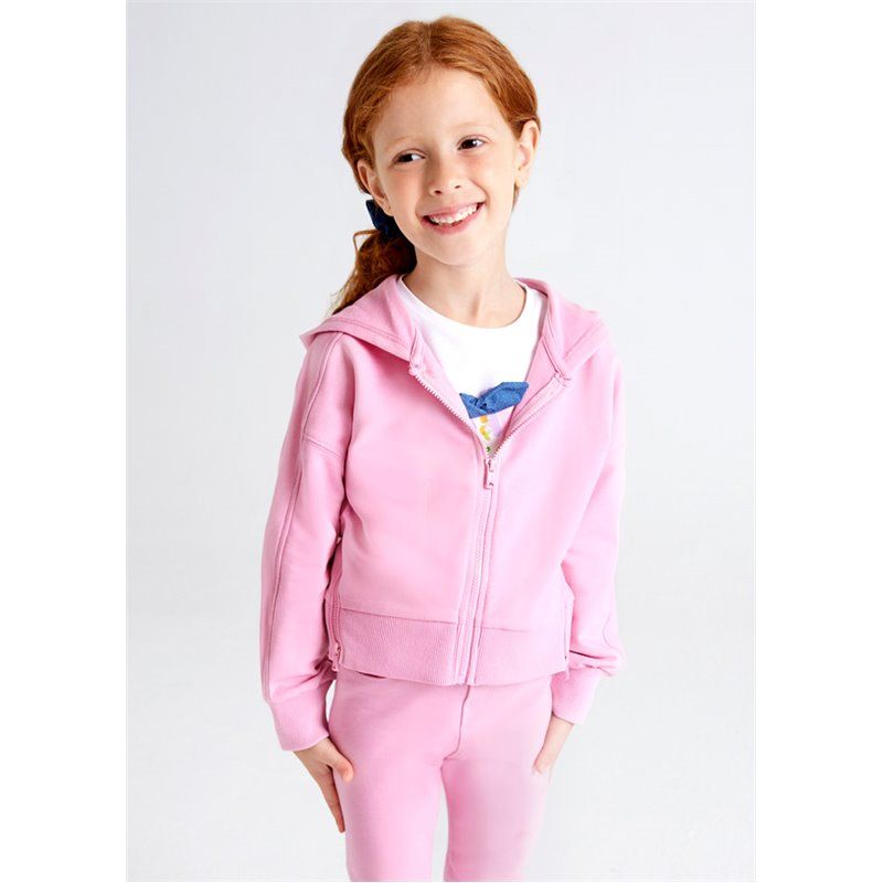 Mayoral Bluza rozpinana z kapturem dla dziewczynki 3428 col. 92 Mayoral - 1