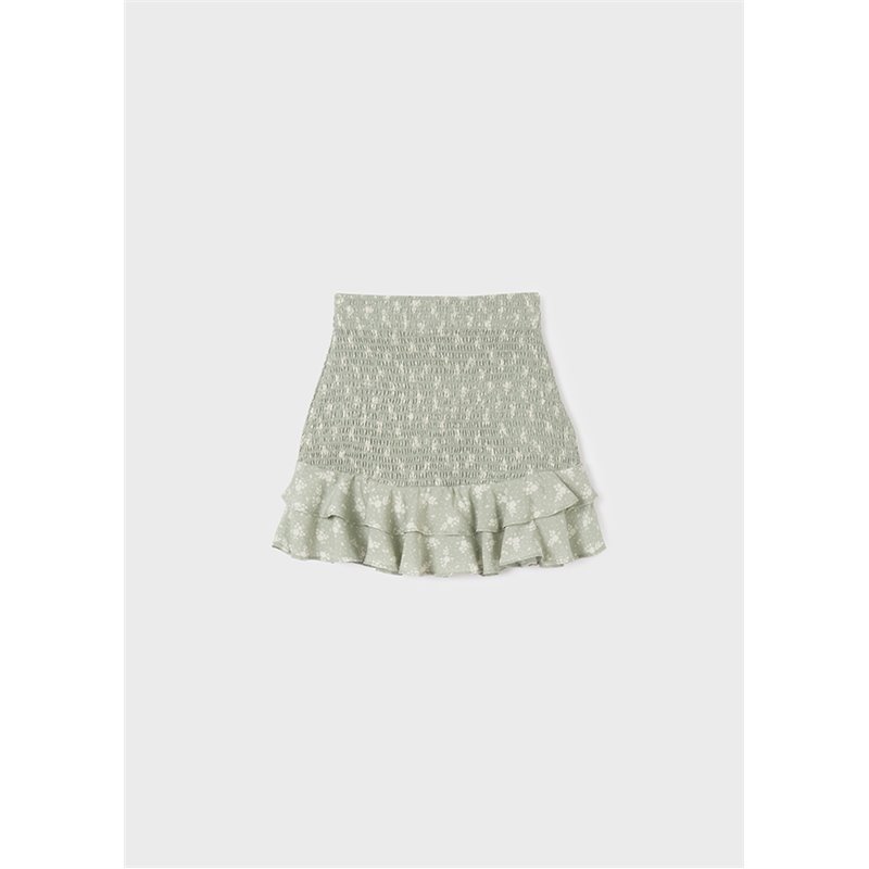 Mayoral Spódniczka z marszczeniem i falbaną dla dziewczynki 6952 col. 14 Mayoral - 1