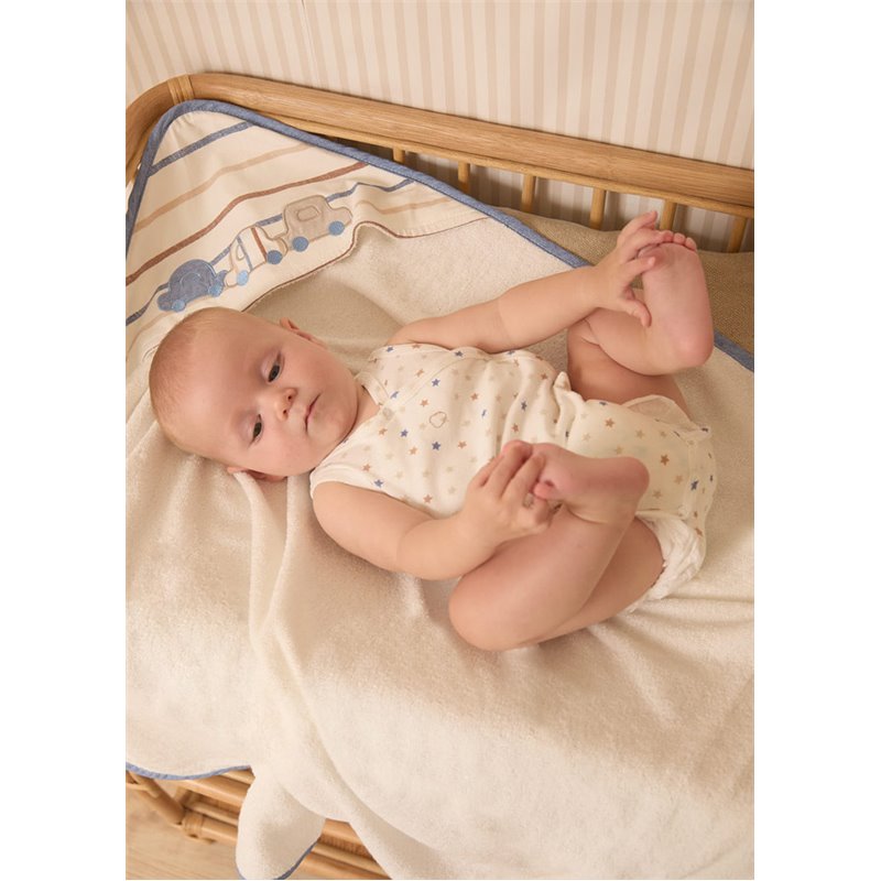 Mayoral Ręcznik niemowlęcy z kapturem 9131 col. 61