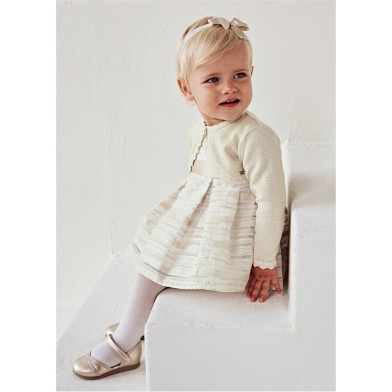 Mayoral Sweterek niemowlęcy dla dziewczynki bolerko 306 col. 26 Mayoral - 1