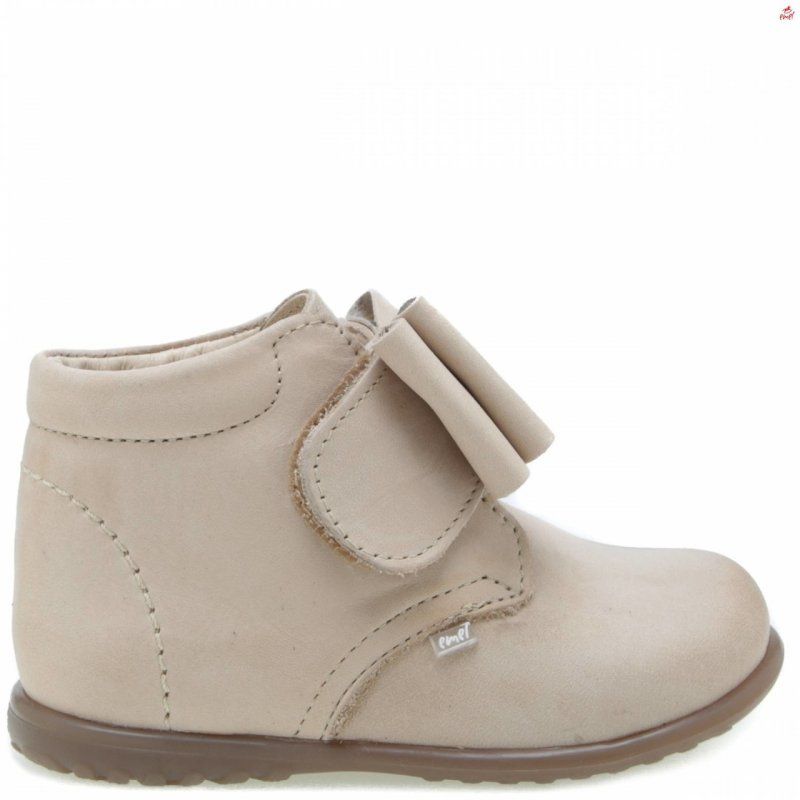 Emel buty trzewiki z kokardą beż ES1077E-13 Emel - 1