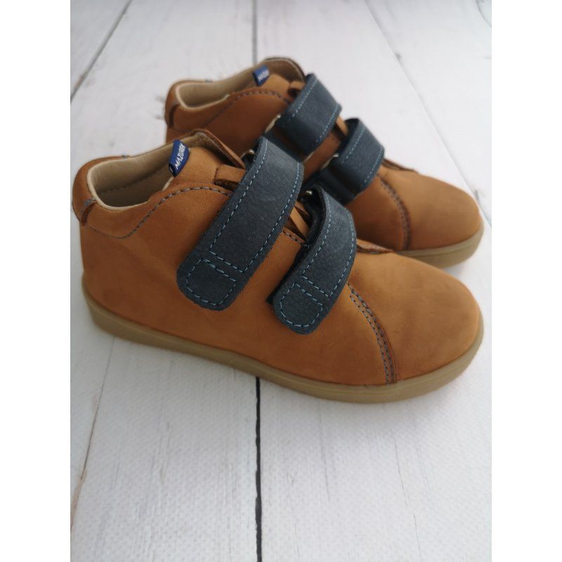 Mazurek Buty przejściowe dla chłopca brązowe musztardowe 1264 Mazurek - 1