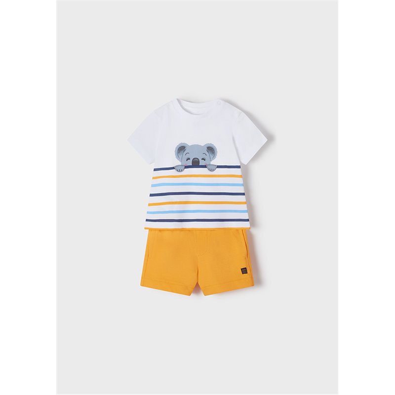 Mayoral Komplet niemowlęcy dla chłopca - t-shirt+szorty Koala 1665 col. 20 Mayoral - 1