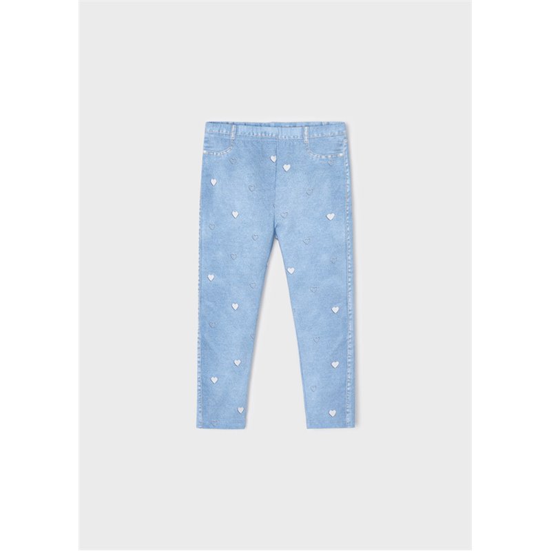 Mayoral Leginsy jegginsy dziewczęce serduszka ECOFRIENDS 3753 col. 89 Mayoral - 1