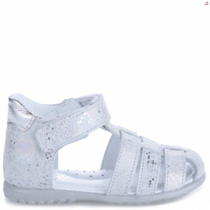 Emel buty sandały białe połyskujące E1078A Emel - 2