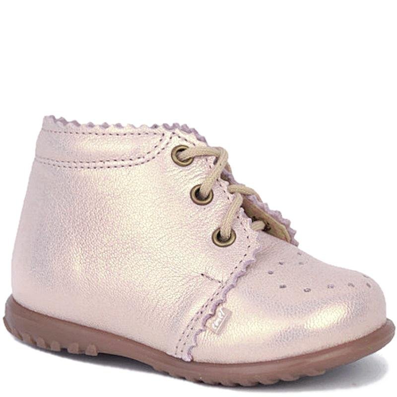 Emel buty trzewiki ażurowe serduszko różowe ES1152-2 Emel - 1