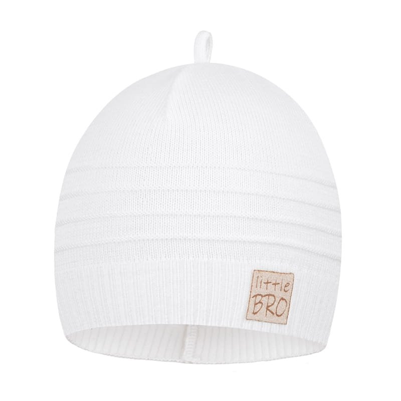 BROEL Czapka niemowlęca ASTERIKS kremowa Broel - 1