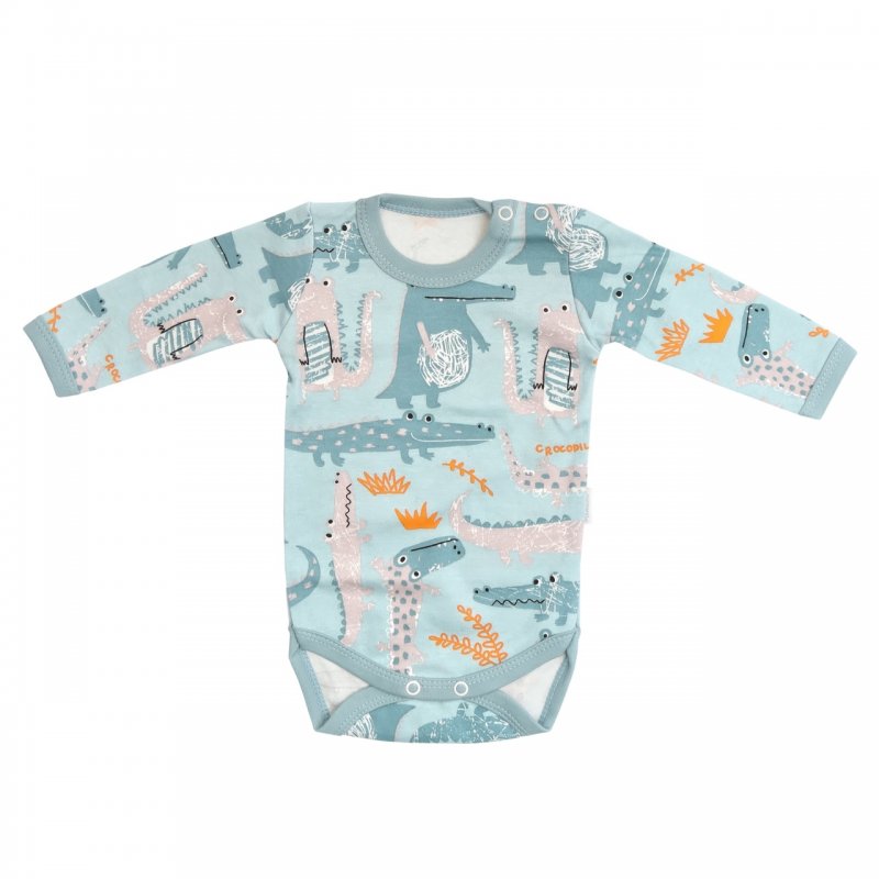 Mamatti Body dziecięce niebieskie krokodyl 7826 Mamatti - 1