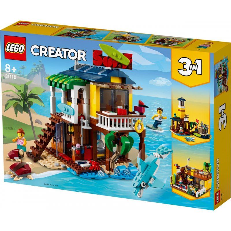 LEGO Creator Domek surferów na plaży 31118 LEGO - 1