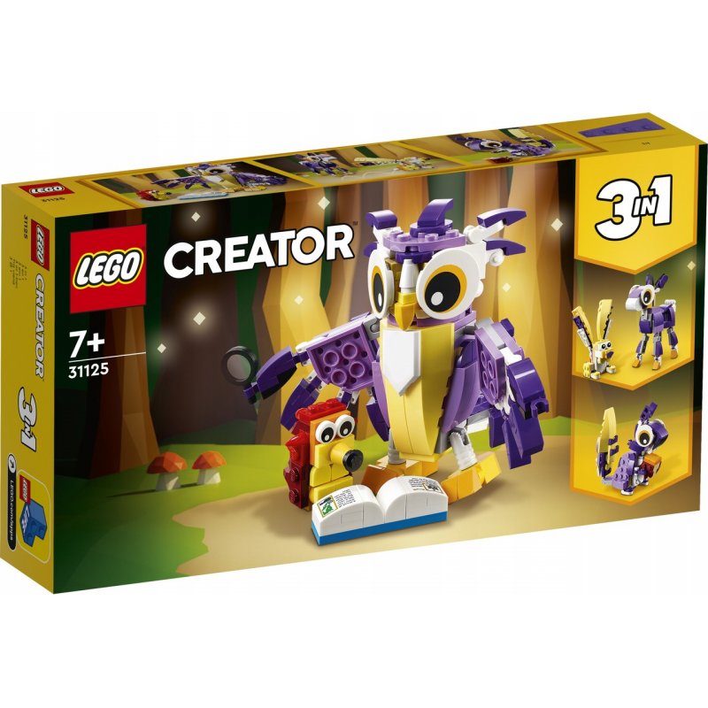 LEGO® Creator - Fantastyczne leśne stworzenia 31125 LEGO - 1