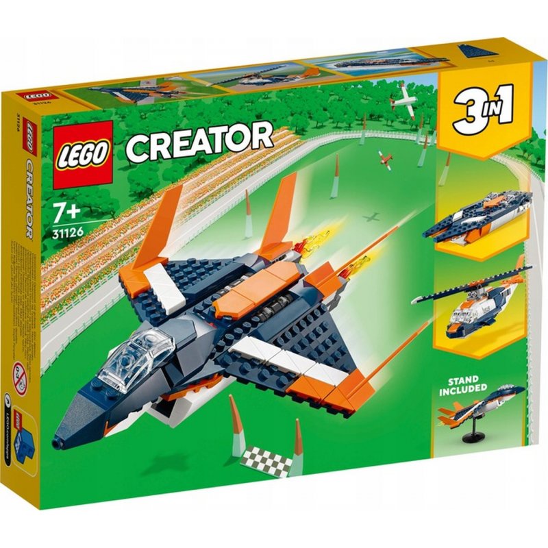 LEGO® Creator - Odrzutowiec naddźwiękowy 31126 LEGO - 1