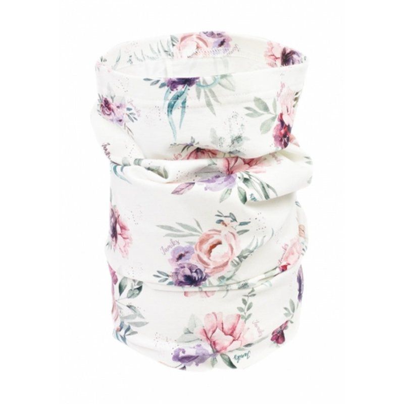 Jamiks Komin PRISCILA fioletowe peonie Jamiks - 1