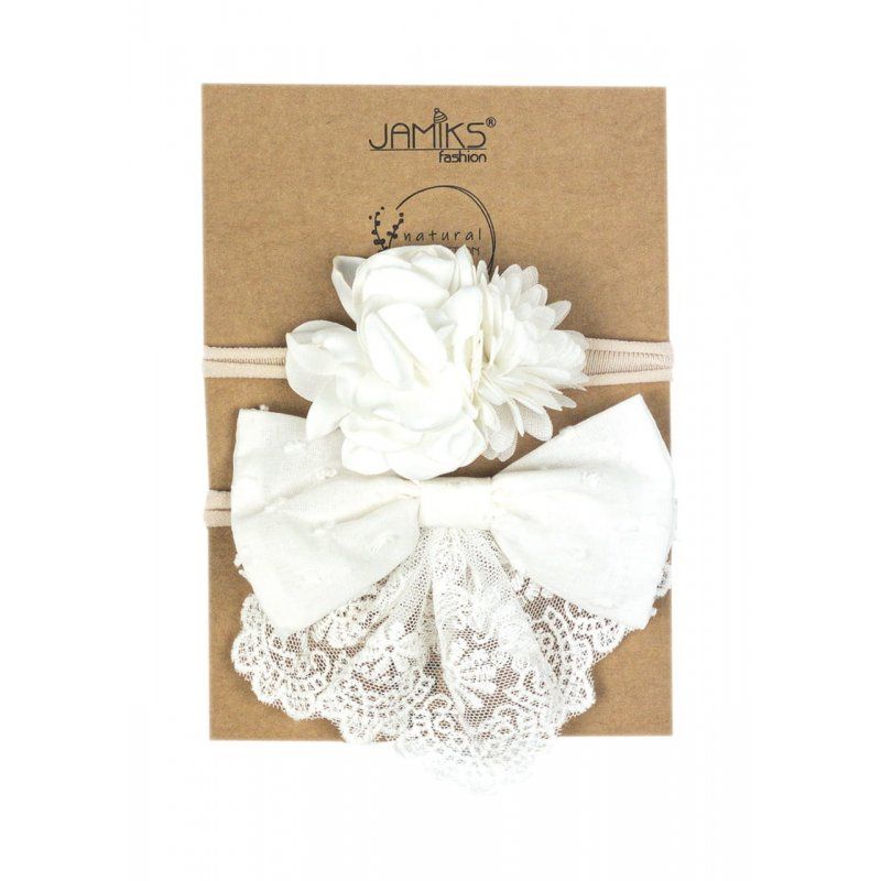 Jamiks TONIA Gumki do włosów ekri Jamiks - 1