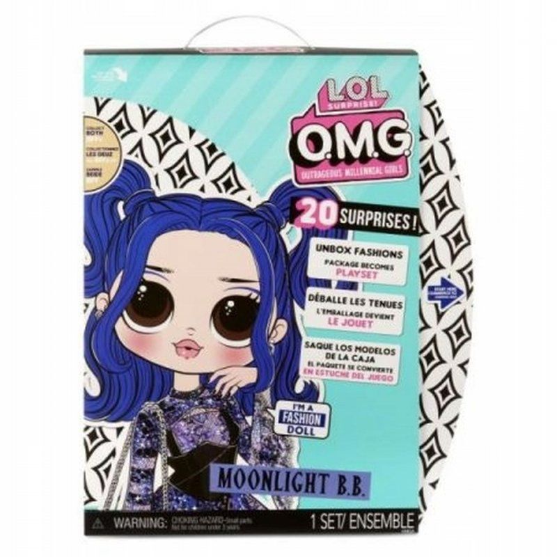 L.O.L. Surprise OMG Core Doll Asst GRANATOWA 578185 L.O.L SURPRISE - 1