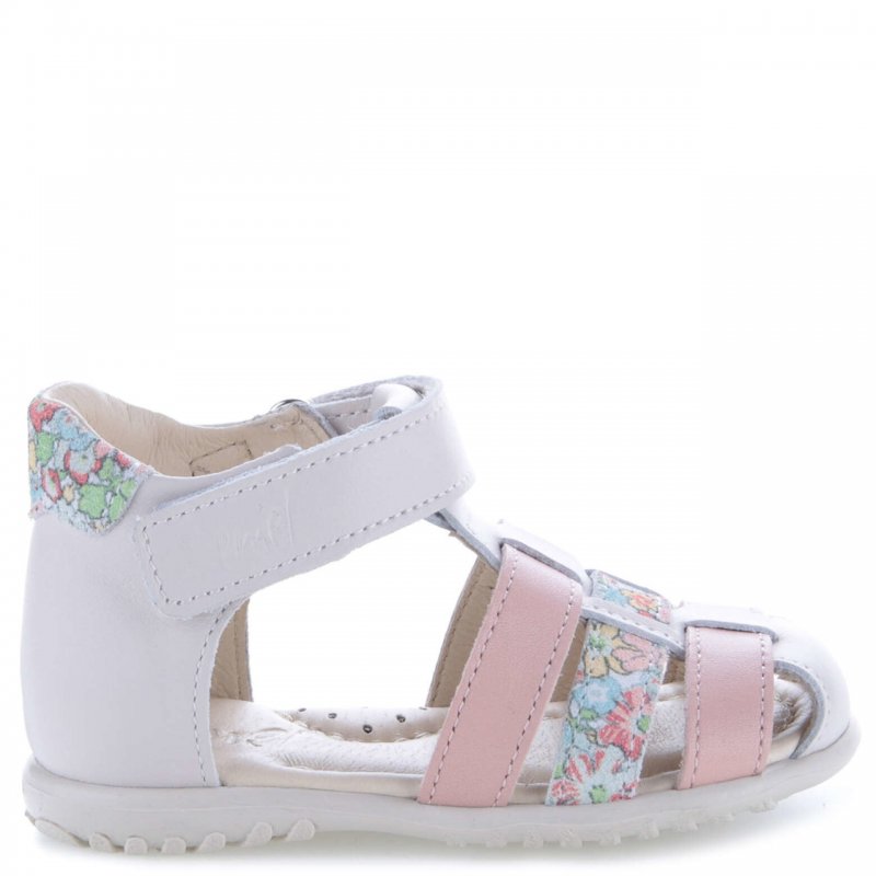 Emel buty sandały beżowe kwiatki ES1078-5 Emel - 2