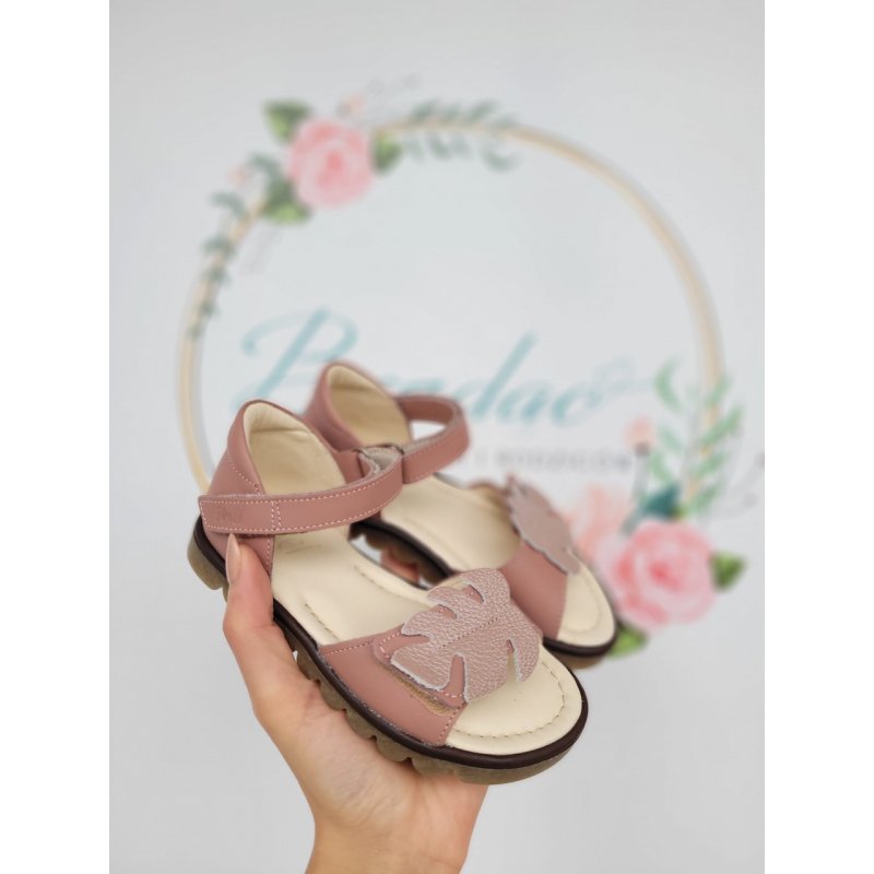 Emel buty sandały różowe liść E2707C-1 Emel - 6