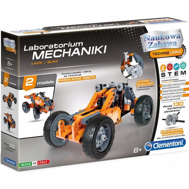 Clementoni Laboratorium Mechaniki Łazik i Quad 60954 Clementoni - 1