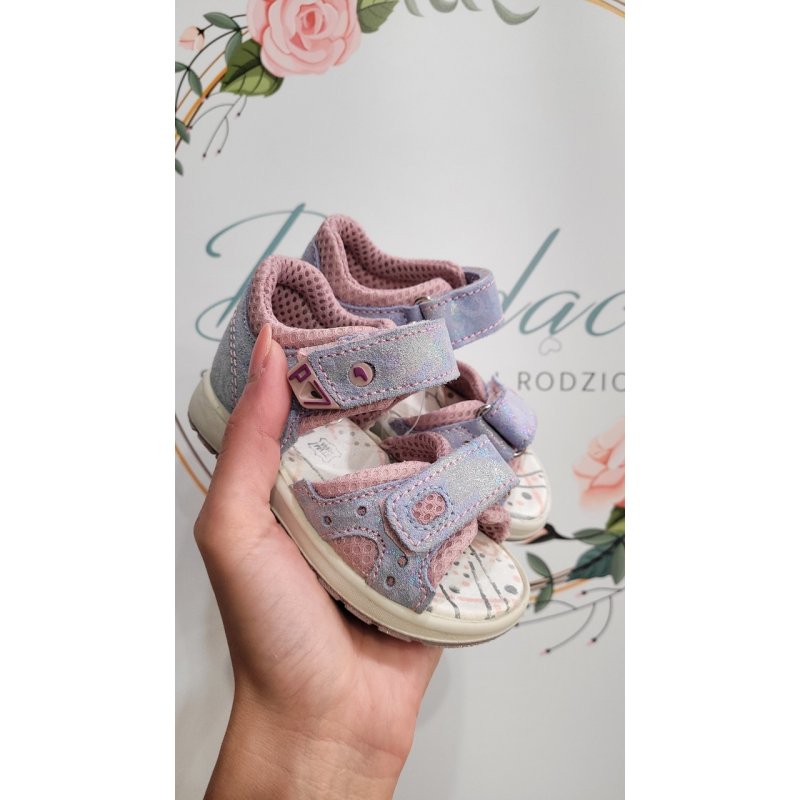 Ostatnie rozmairy.Primigi buty sandały fioletowo różowe brokat 3379133 Primigi - 1