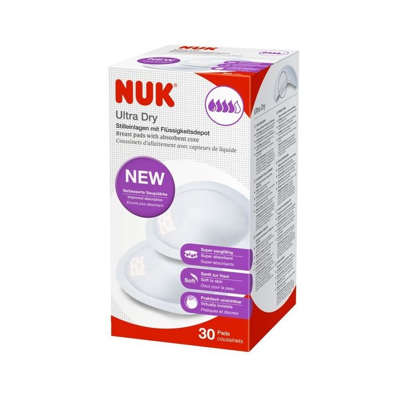 NUK 30 szt Wkładki laktacyjne Ultra Dry 10252123 Nuk - 2